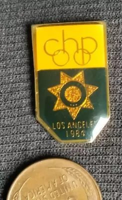 Los Angeles Olympics California Highway Patrol Pin • $6.99