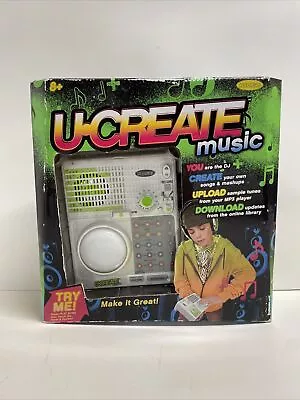 Radica U-Create Music Effects Sampler Mixer DJ Mattel 2009 NEW N9496 • $94.95