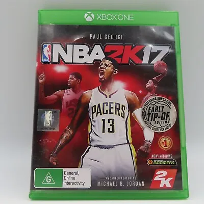 NBA 2K17 Microsoft XBOX One Basketball Game Paul George Early Tip-Off Edition • $11.06