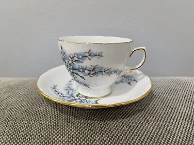 £29.47 • Buy Vintage Royal Osborne Bone China Porcelain Cup & Saucer W/ Floral Decoration