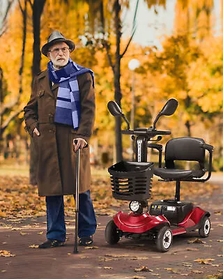 4-Wheel Electric Mobility Scooter For Seniors Portable Collapsible And Travel • $459