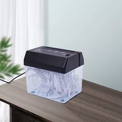 Paper Shredder Cross Cut Office Credit Card Heavy Duty Destroy Bills Free Ship • $19