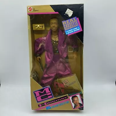 MC HAMMER MATTEL DOLL W CASSETTE TAPE MIB NEW 1991 Vintage 1990s Figure Rare • $29.99