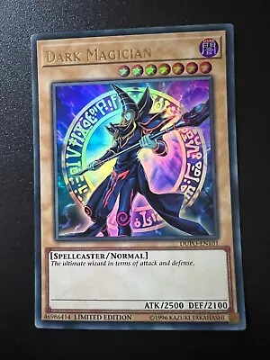 Dark Magician DUPO-EN101 Ultra Rare Promo Near Mint Yugioh • £2.21
