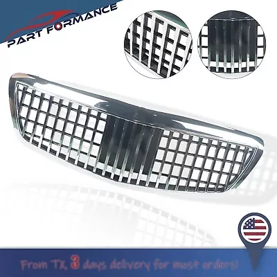 Front Bumper Grille Chrome Maybach Style For 05-08 Mercedes Benz W221 S-Class • $119.99