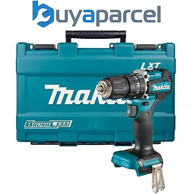 Makita DHP487Z 18V LXT Brushless Combi Hammer Drill Sub Compact Bare Tool + Case • £79.99