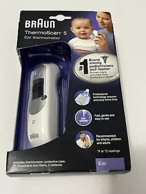 Braun IRT6500 Thermoscan 5 Ear Thermometer IRT 6500 • $34.99