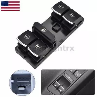 $12.98 • Buy Master Power Window Switch Front Left Driver For VW Passat Tiguan CC Jetta Golf
