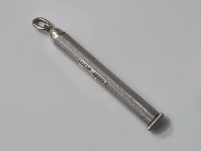 Sampson Mordan & Co. George V Solid Silver Pipe Cleaner & Cigar Piercer 1910 • $145.24