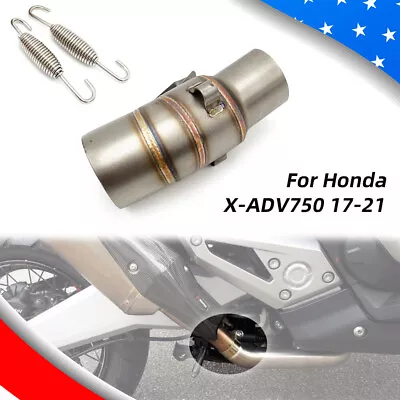 Motorcycle For Honda X-ADV750 2017-2021 Exhaust System Muffler Tip Mid Link Pipe • $28.88