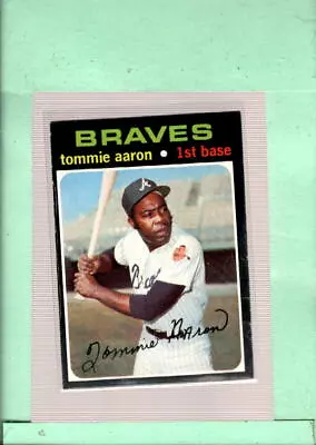 1971 Topps #717 Tommie Aaron VG Very Good SP Braves ID:52134 • $10