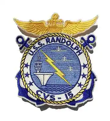 USS Randolph (CVS-15) Patch – Sew On • $14.95