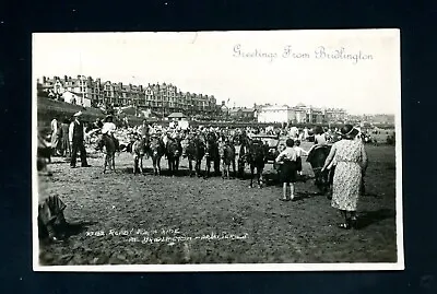 £3 • Buy Bridlington  Donkey Rides  Old Postcard      (Z3103)