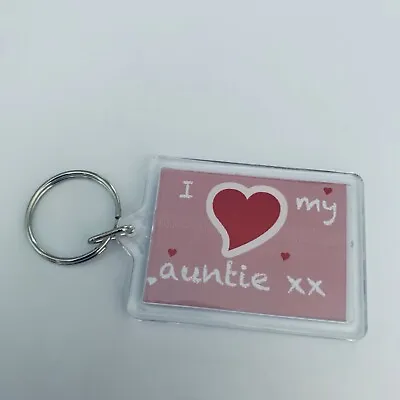 I Love My Auntie Keyring • £2.20