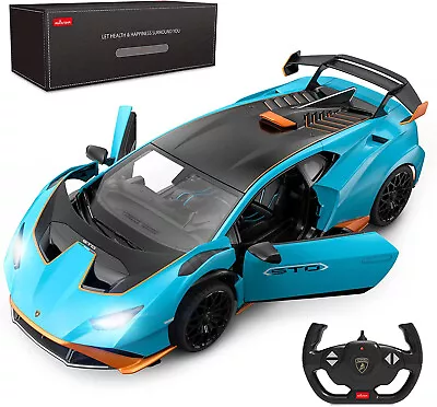 RASTAR Lamborghini Huracan STO RC Car 1:14 Remote Control Toy Car Open Door/Hood • $54.99