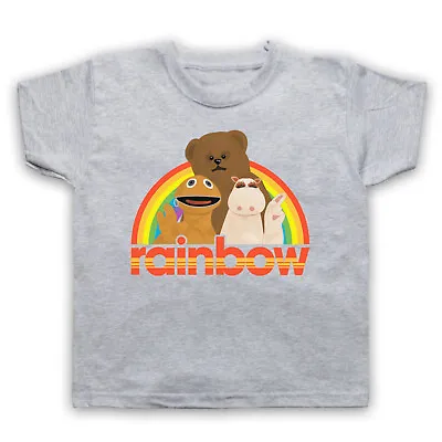 Rainbow Zippy Bungle George Unofficial Kids Tv Logo Kids Childs T-shirt • £16.99