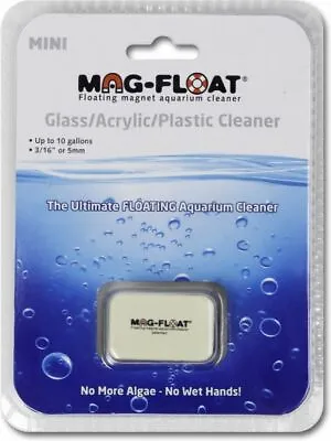Mag Float Floating Magnet Acrylic Aquarium Cleaner Mini Up To 10 Gallons • $15.99
