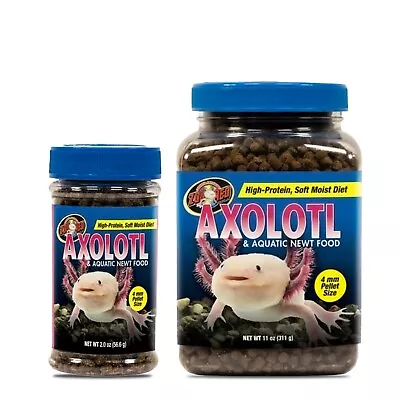 Zoo Med Axolotl & Aquatic Newt Food   • $7.95