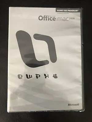 Microsoft Office: Mac 2008 Home Use Program DVD-ROM • $16.97