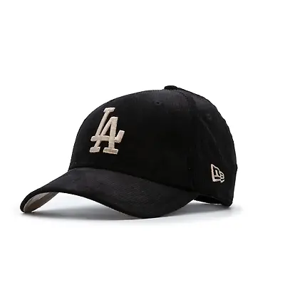 New Era Cord Los Angeles Dodgers 9FORTY Cap - Black • £31