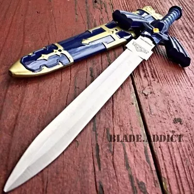 12  Legend Of Zelda Hylian Hyrule Ocarina Of Time Master Sword Short Dagger Blue • $12.30