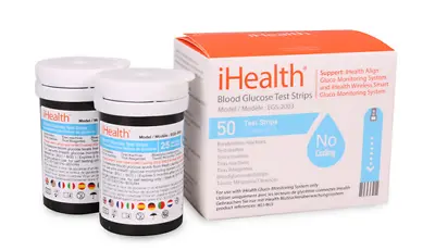 $29.95 • Buy IHealth Blood Glucose Test Strips