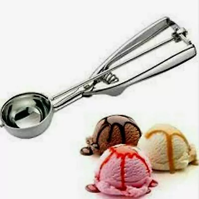 New Ice Cream Scoop Stainless Steel 5cm • £4.99