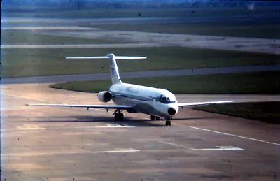 35mm Colour Slide DC-9 At Manchester Airport 1978 • £2.65