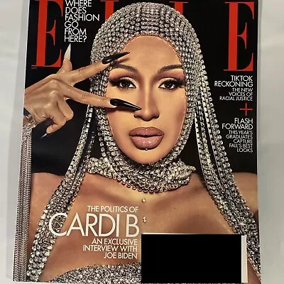 ELLE MAGAZINE September 2020 CARDI B Joe Biden Interview TikTok Reckoning New • $8.99