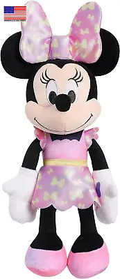 Disney Junior Minnie Mouse Fashion Bow Plush Stuffed Animal Officially Licensed • $26.78