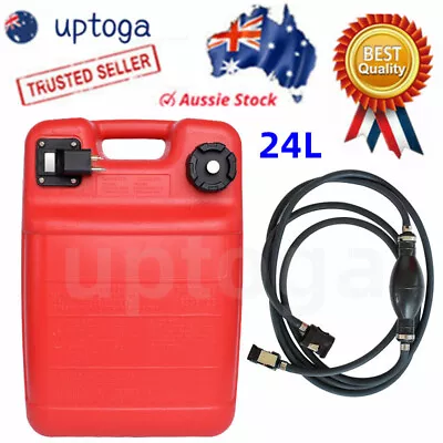 General Portable 24 Litre Fuel Tank For Outboard Engine External Boats Yamaha AU • $128.36