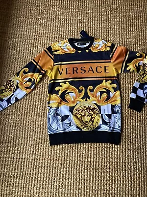 NEW WITH TAG VERSACE PULLOVER/ (US) SMALL.....Please Read Size/description Below • $69.99