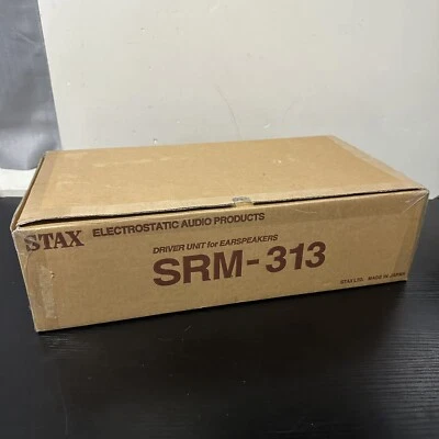 $1500 • Buy Stax SRM-313 Driver Unit For Earspeakers BRAND NEW IN BOX