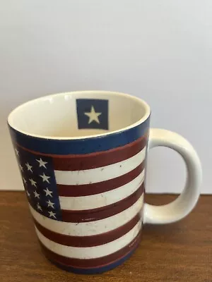 Colonial Flag @Warren Kimble AMCAL 16oz Coffee Tea Mug Cup Patriotic Theme • $9.99