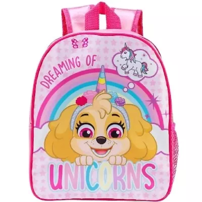 Paw Patrol Skye Dreaming Of Unicorns  School Backpack • $22.95