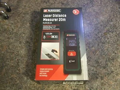 Parkside 20m Laser Distance Measurer Simple Precise Measurement With Technology • £18