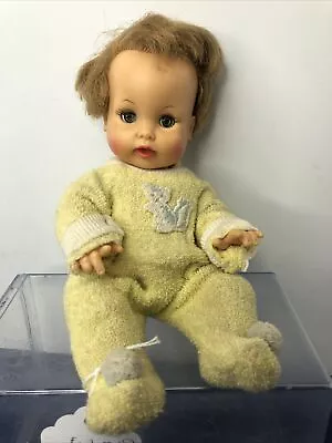 8.5”Vintage Ideal 1964 N W9 4 Tiny Tiny Tears Baby Doll Vinyl Original Outfit BD • $35