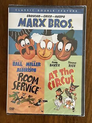 Marx Bros. Double Feature: Room Service / At The Circus (DVD 2004 B&W) NEW • $14.99