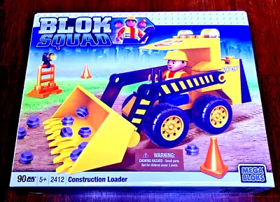 Mega Bloks Blok Squad Construction Loader 90-Piece Set #2412 - NIB  • $19.99