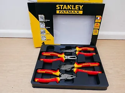 Stanley Fatmax 4pce Electricians 1000v Vde Tool Set 4 84 489 (new Version) • £74.89