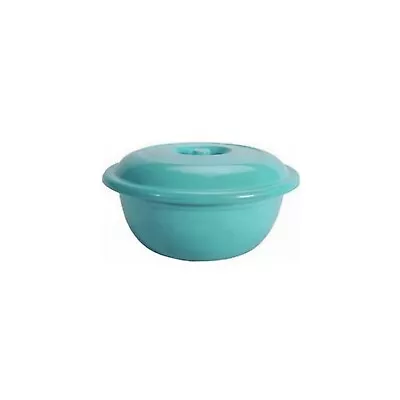 6L Kitchen Whisking Dough Basin 6 Liters Round Shape Lidded Plastic Mixing Bowls • £5.99