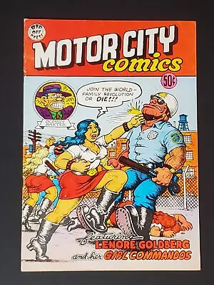 Motor City Comics #1 [Rip Off Comics] Fourth Print • $25