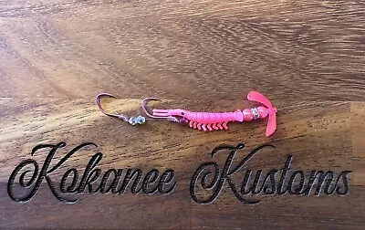 Kokanee Kustoms Pink Shrimp Trolling Lure • $6.99