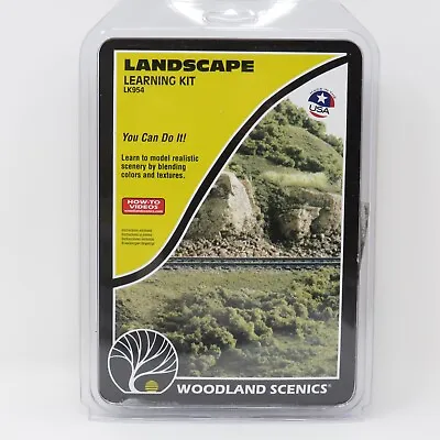 Woodland Scenics LK954 Landscape Learning Kit Scenery For Model Train Layout • $16.99