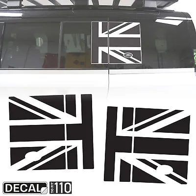 Decal Sticker Union Jack Flag Side Panel For New Land Rover Defender L663 110 UK • £40