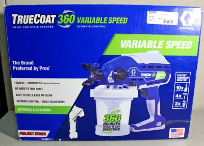 Graco TrueCoat 360 Airless Sprayer - Blue (26D283) • $199.99