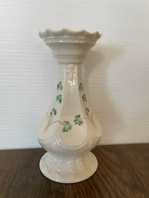 £5 • Buy Belleek Island Small Vase - Irish Pottery