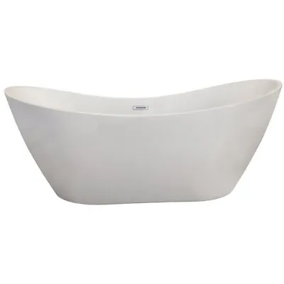 Altair Design Alana 70  X 32  Freestanding Soaking Acrylic Bathtub In White • $1088.99