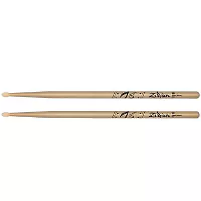 Zildjian Z Custom Limited Edition Drum Sticks 5B Gold Chroma Wood Tip • $25.68