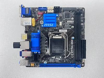 MSI Z77IA-E53 Z77 Mini-ITX I3 I5 I7 LGA1155 16G Z77 DDR3  Motherboard • $124.99